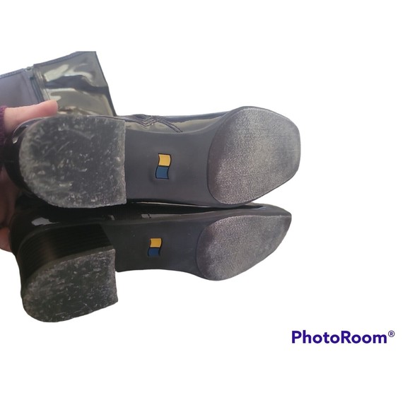 Cloudwalkers Jaime Mixed Media Knee High Tall Boots Brown Size 8.5W zip up low - Picture 5 of 6